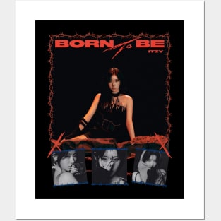 Chaeryeong Itzy Born To Be Posters and Art